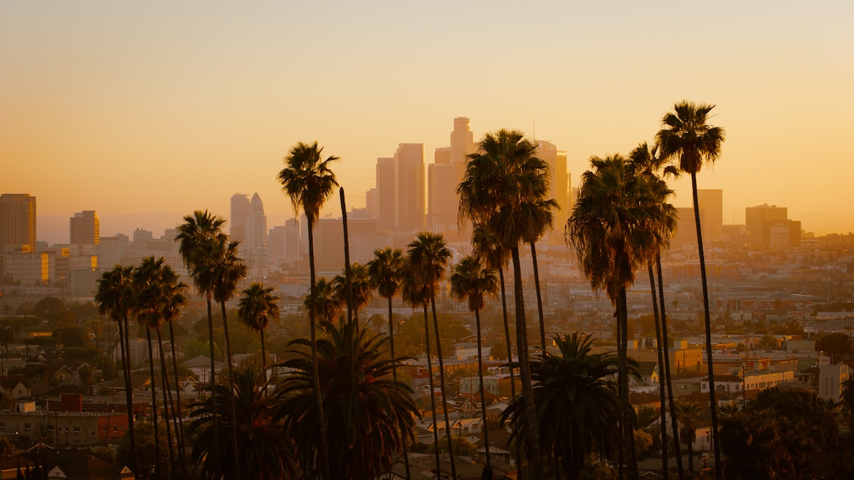 Los Angeles skyline - Valentine's Day gifts and romantic experiences in Los Angeles